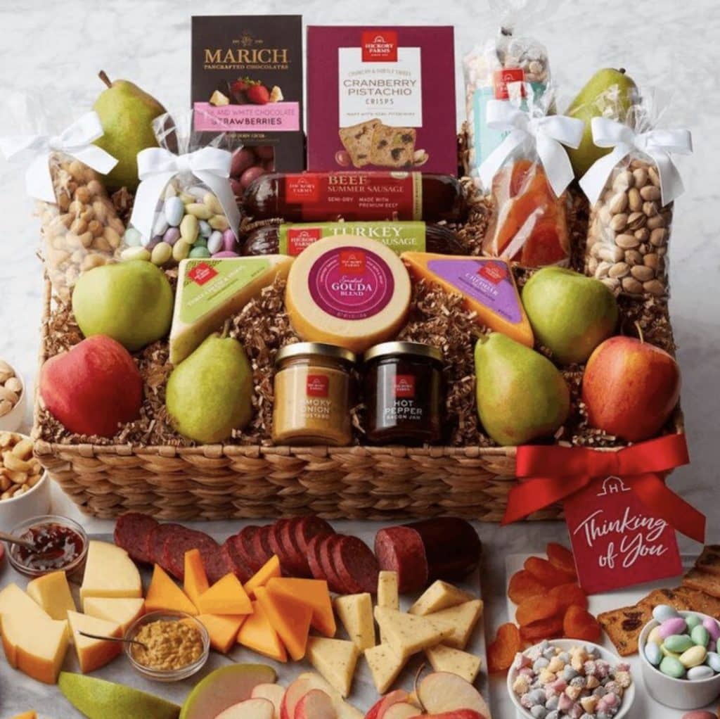 Hickory Farms gift baskets review