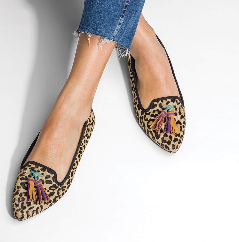 hush puppies leopard print shoes