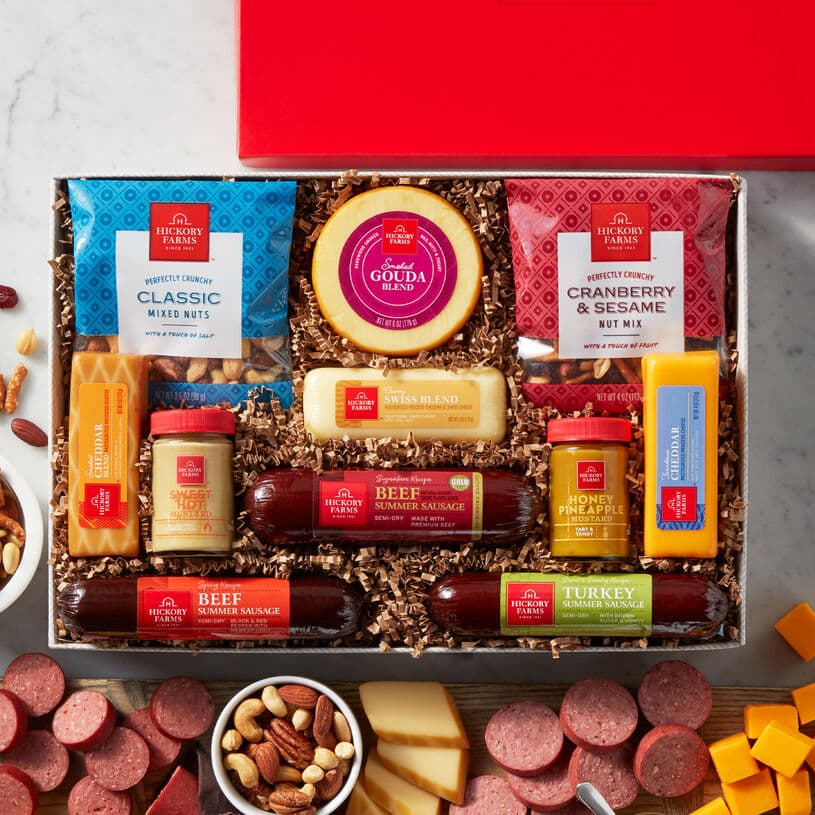 Hickory Farms gift baskets review