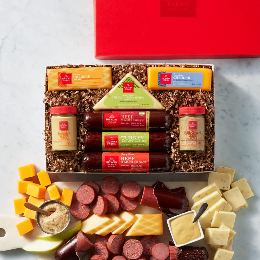 Hickory Farms gift baskets review