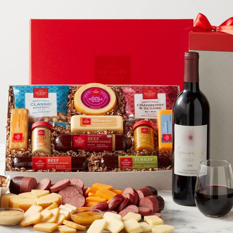 Hickory Farms gift baskets review