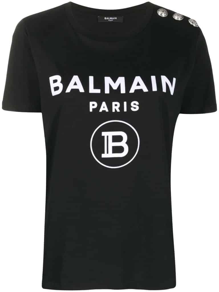 Farfetch Balmain Logo Button T-Shirt Review