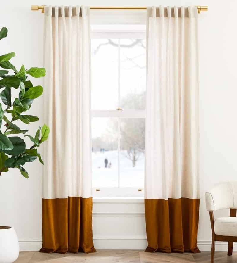 West Elm Linen & Luster Velvet Curtain Review