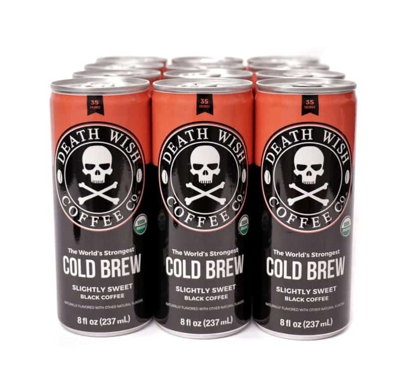 Death Wish Coffee Slightly Sweetened Black Cold Brew  Review