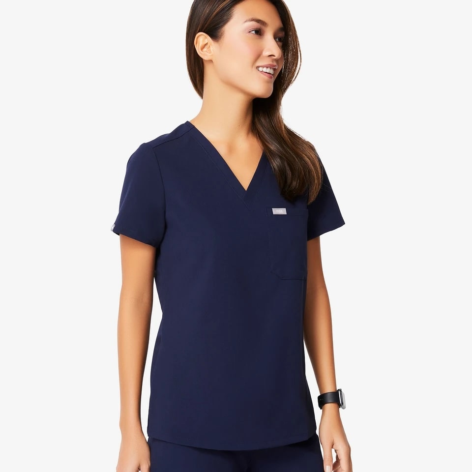 Catarina One-Pocket Scrub Top Review