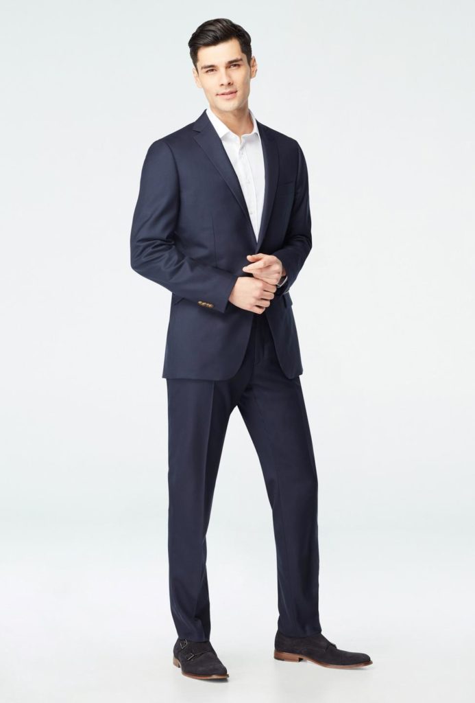 Indochino Highbridge Dark Navy Suit Review