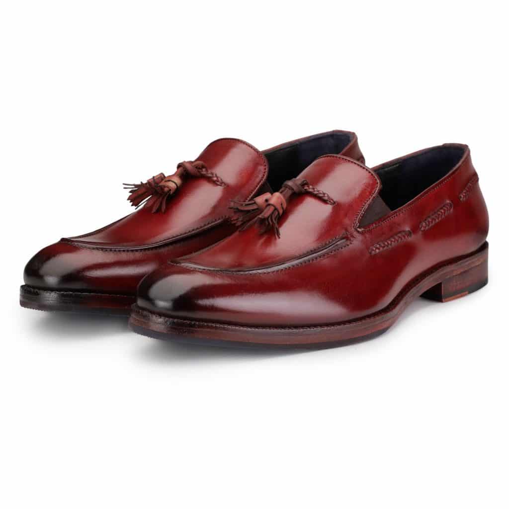 Lethato Tassel Loafers - Wine Red Review
