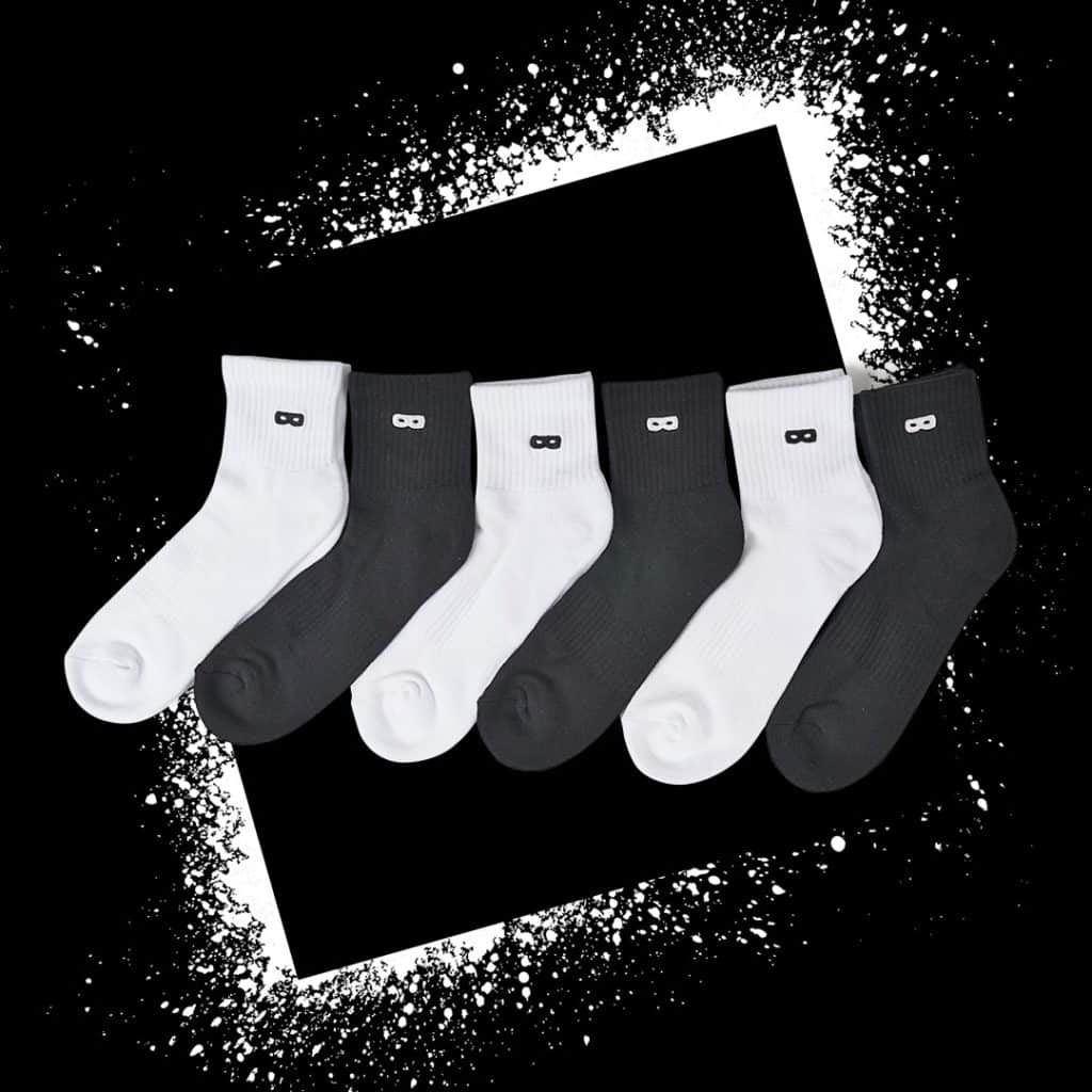Pair of Thieves Blackout/Whiteout Socks