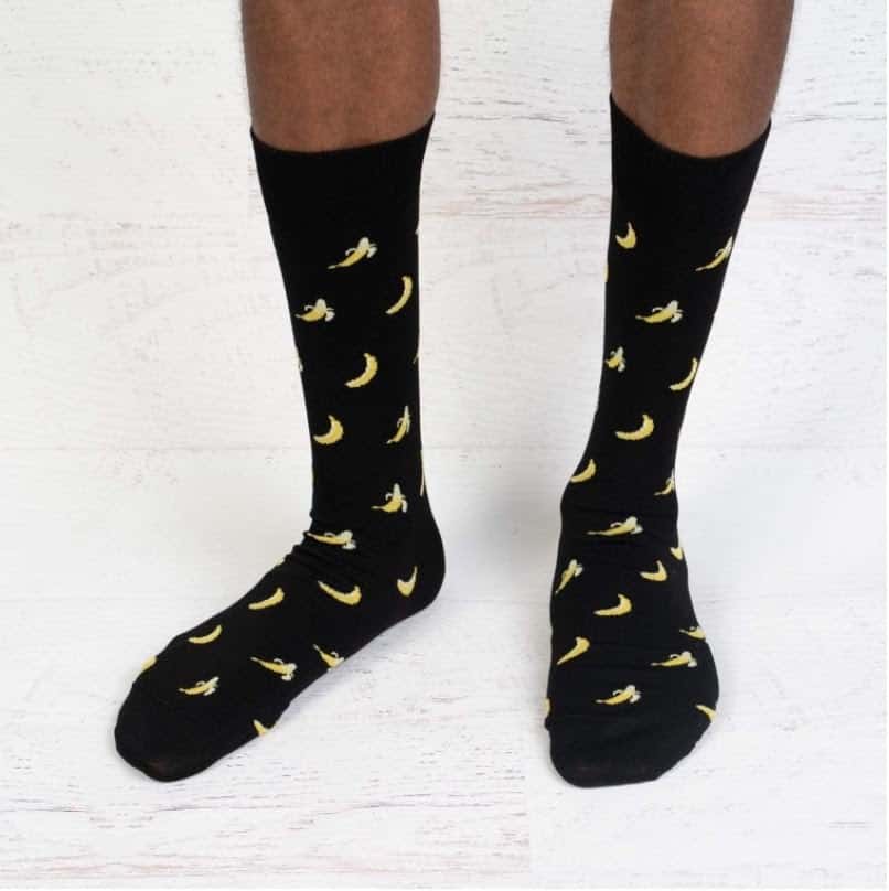 Men’s Luxe Top Banana Dress Socks Review