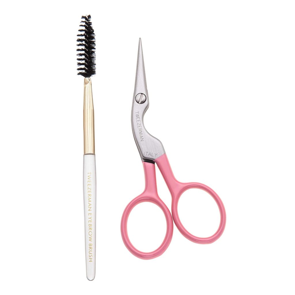 Tweezerman Brow Scissors & Brush Review