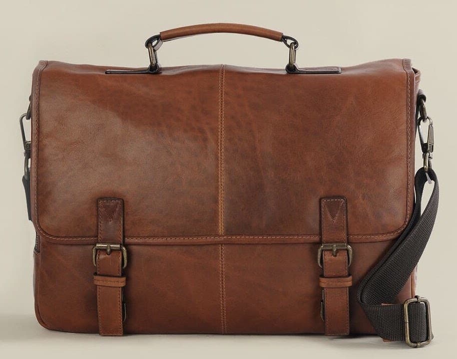 Wilsons Leather Springfield Vintage Leather Briefcase Review