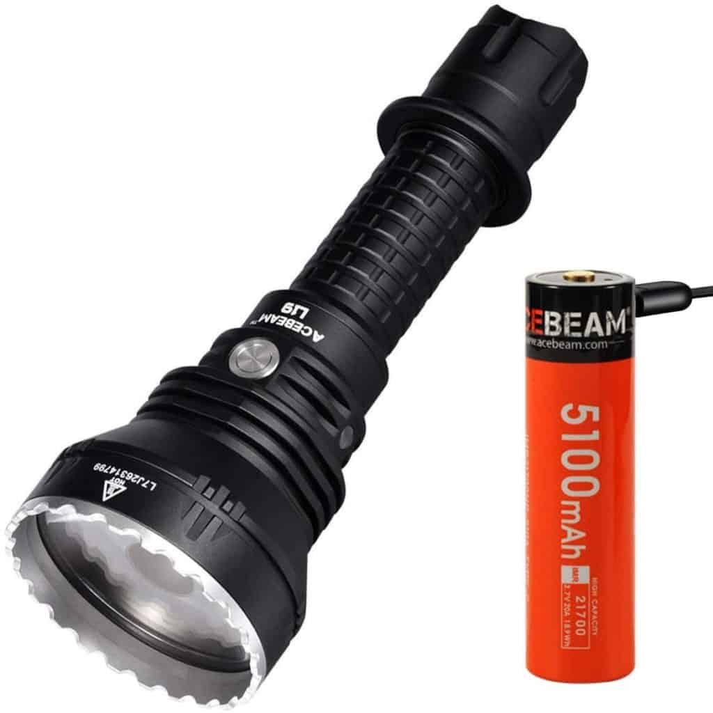 AceBeam L19 Long Range Flashlight Review