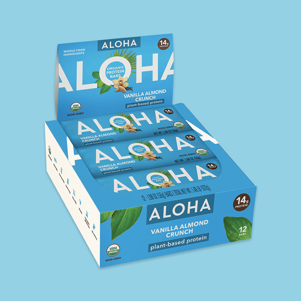 ALOHA Vanilla Almond Crunch Bar Review