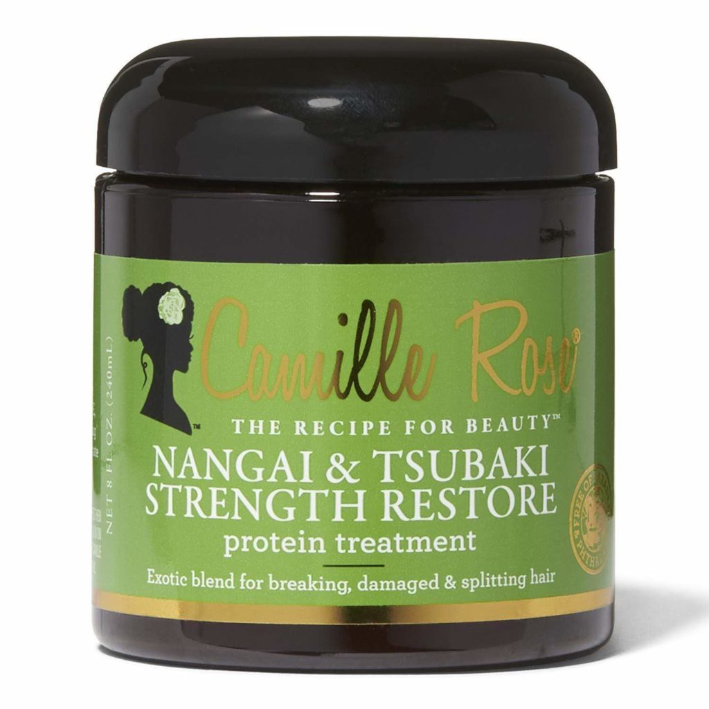 Camille Rose Nangai Tsubaki Strength Restore Protein Treatment Review