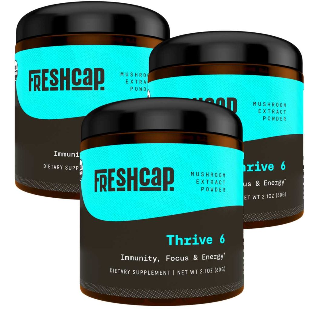 FreshCap Thrive 6 Mushroom Extract Review 
