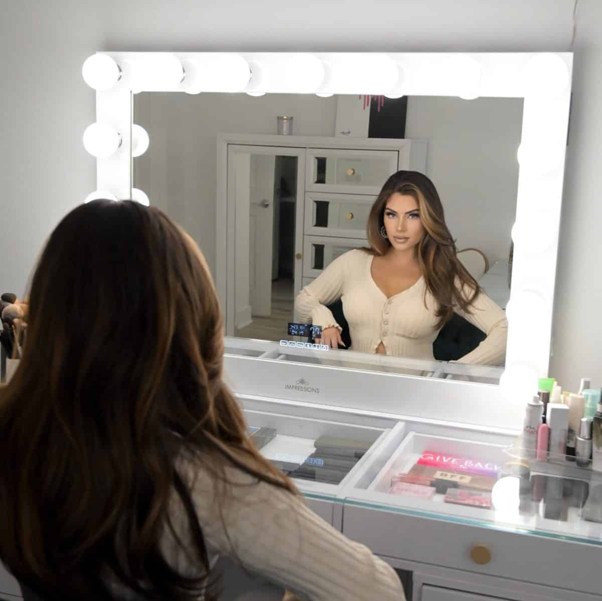 impression vanity mirror with bluetooth impression vanity mirror with bluetooth