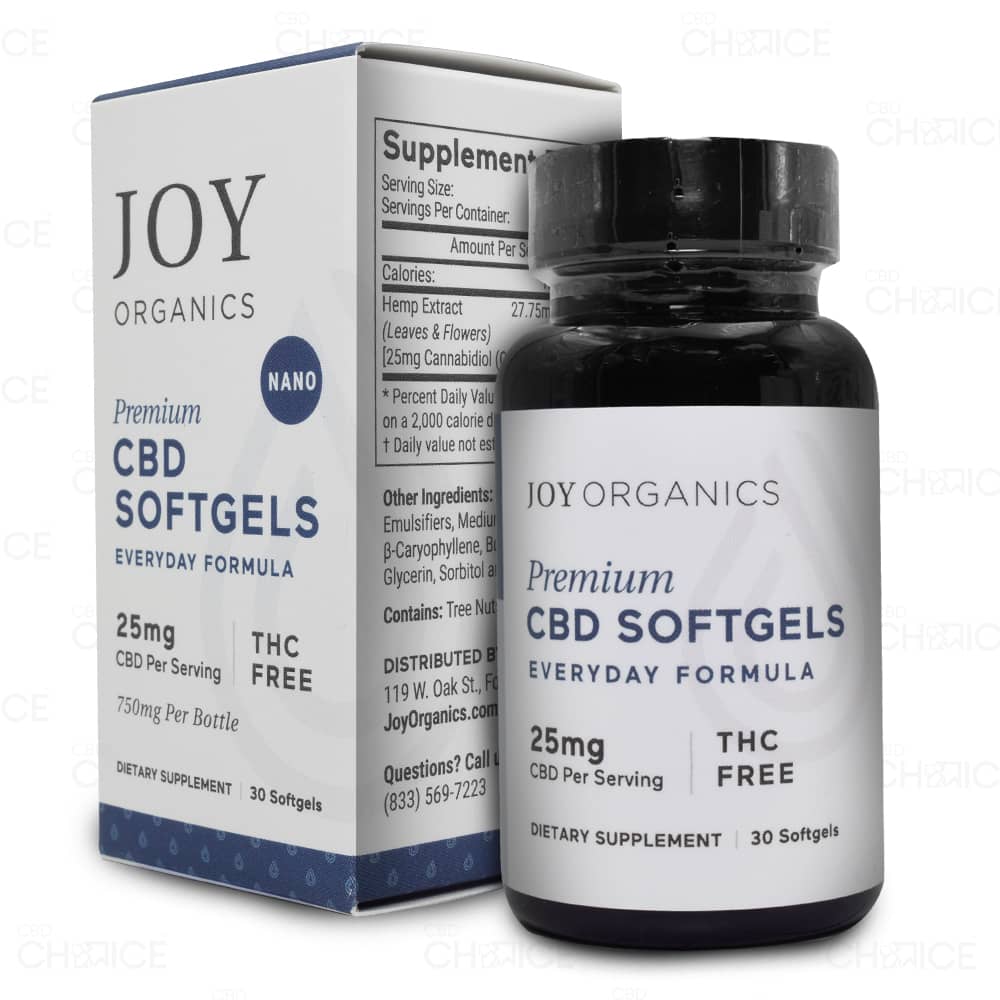 Joy Organics CBD Softgels - Everyday Formula Review