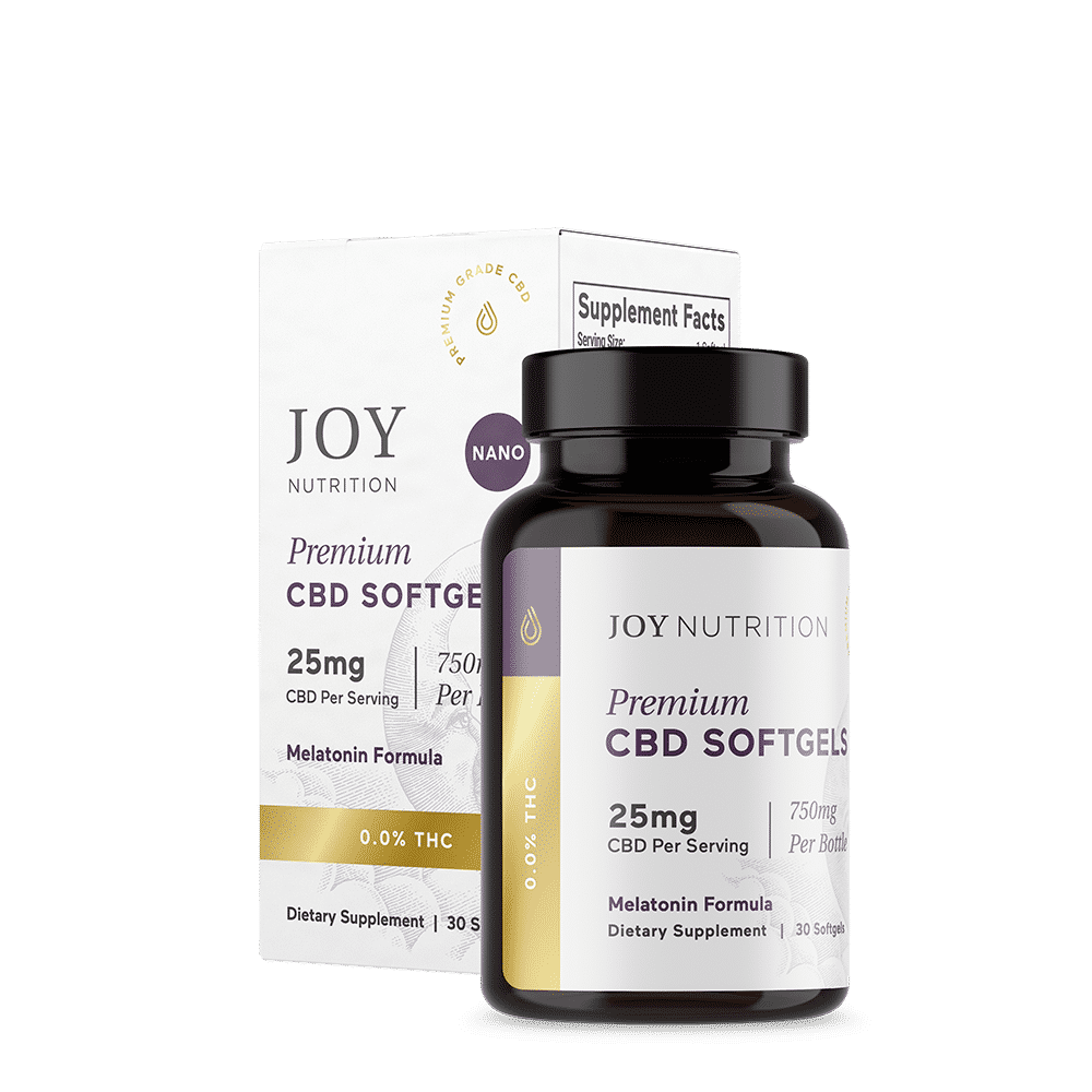 Joy Organics CBD Softgels with Melatonin & CBN for Sleep Review