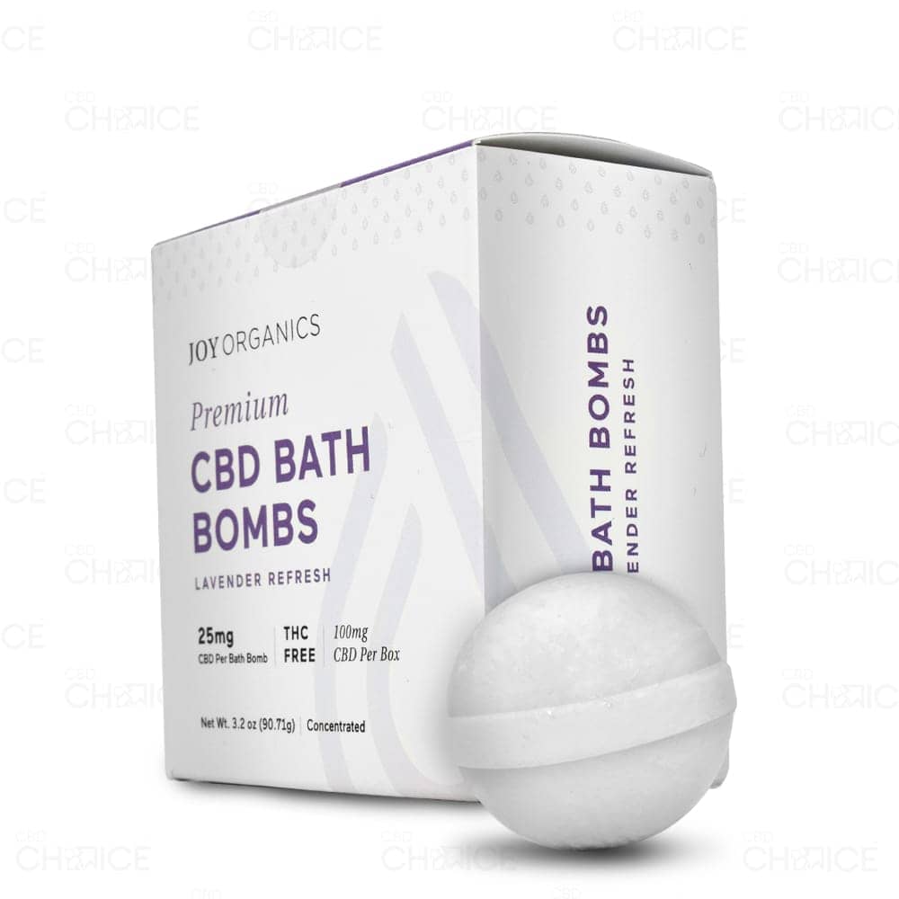 Joy Organics CBD Bath Bombs Review