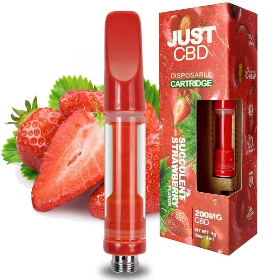 Just CBD Vape Cartridge – Strawberry Review