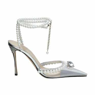 Moda Operandi Mach & Mach Diamond Of Elizabeth Embellished Leather Pumps Review 