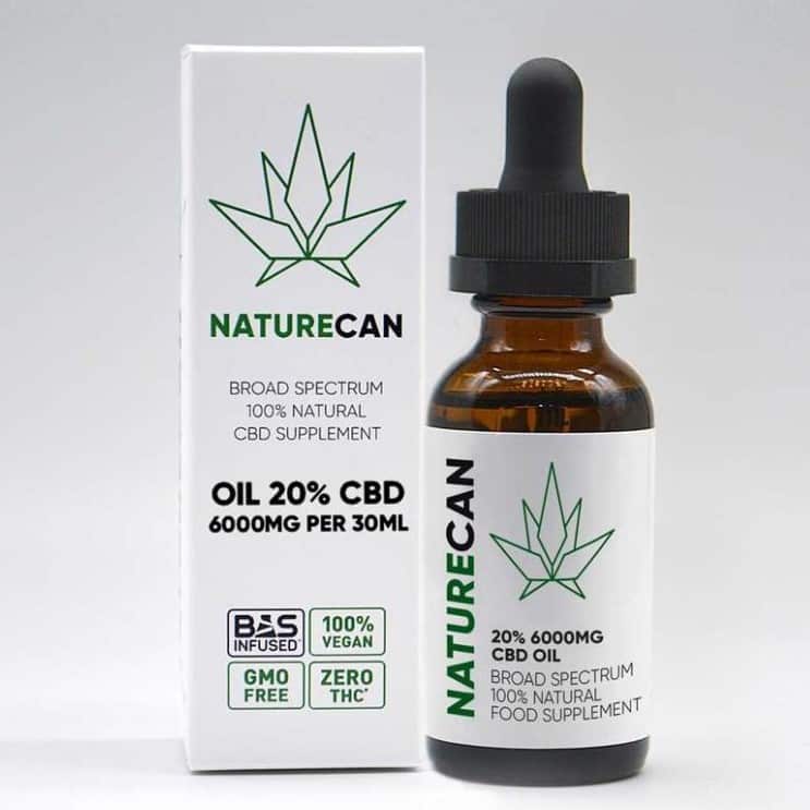 Naturecan 20% CBD Oil - 6,000 mg CBD Review