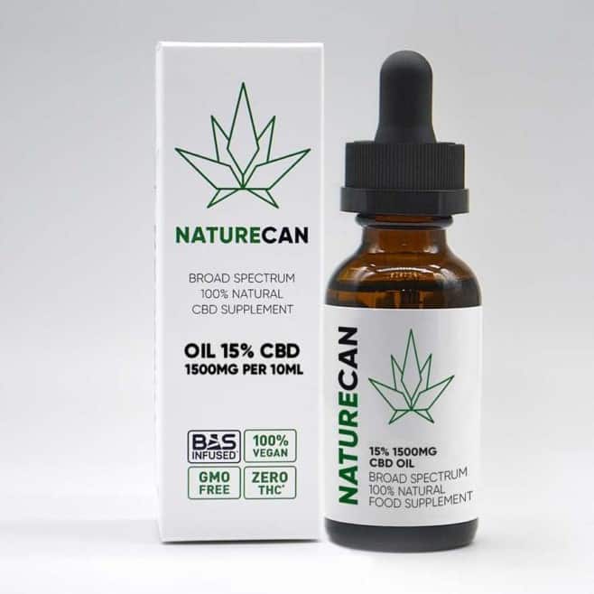 Naturecan 15% CBD Oil - 1,500 mg CBD Review 