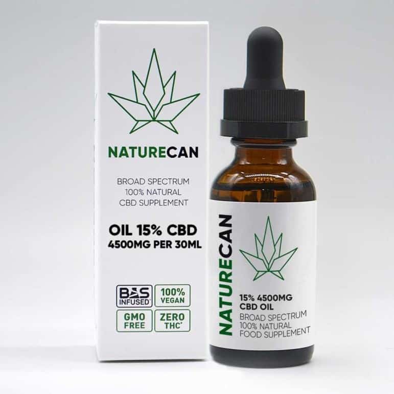 Naturecan 15% CBD Oil - 4,500 mg CBD Review