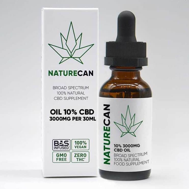 Naturecan 10% CBD Oil - 3,000 mg CBD Review 