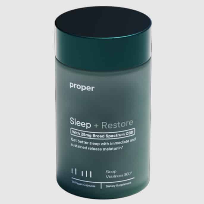 Proper Sleep + Restore with Hemp Review