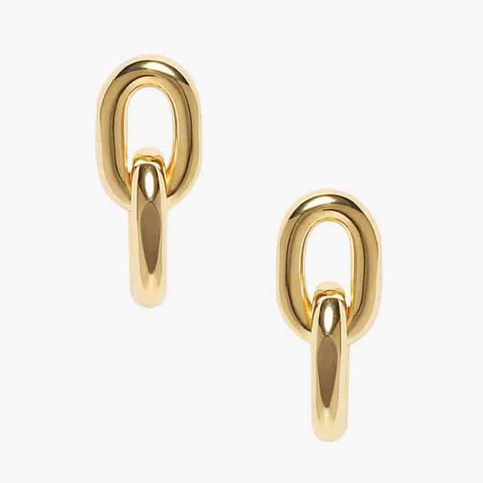 Anine Bing Link Drop Earrings Review