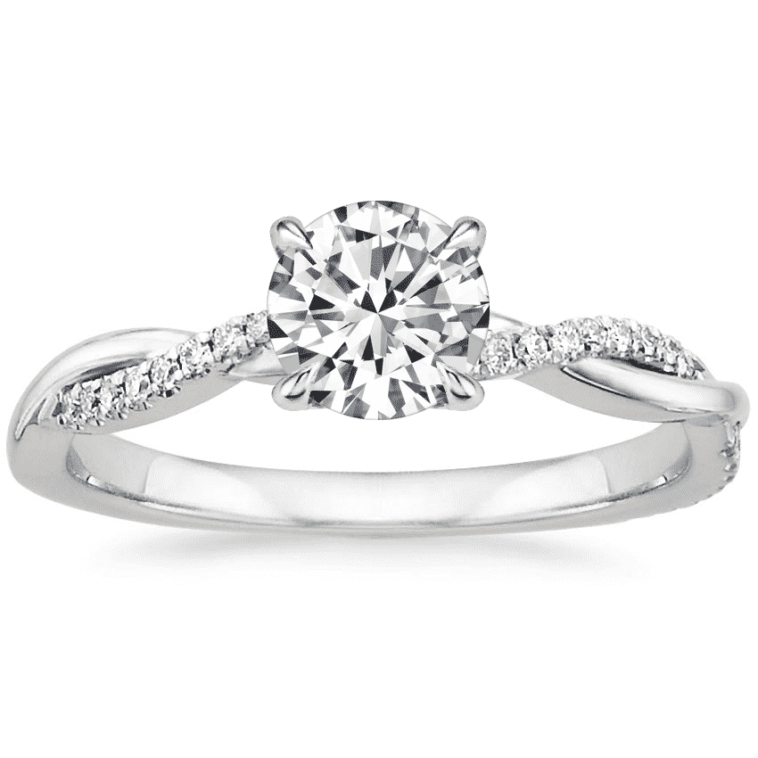 Brilliant Earth Petite Twisted Vine Diamond Engagement Ring Review