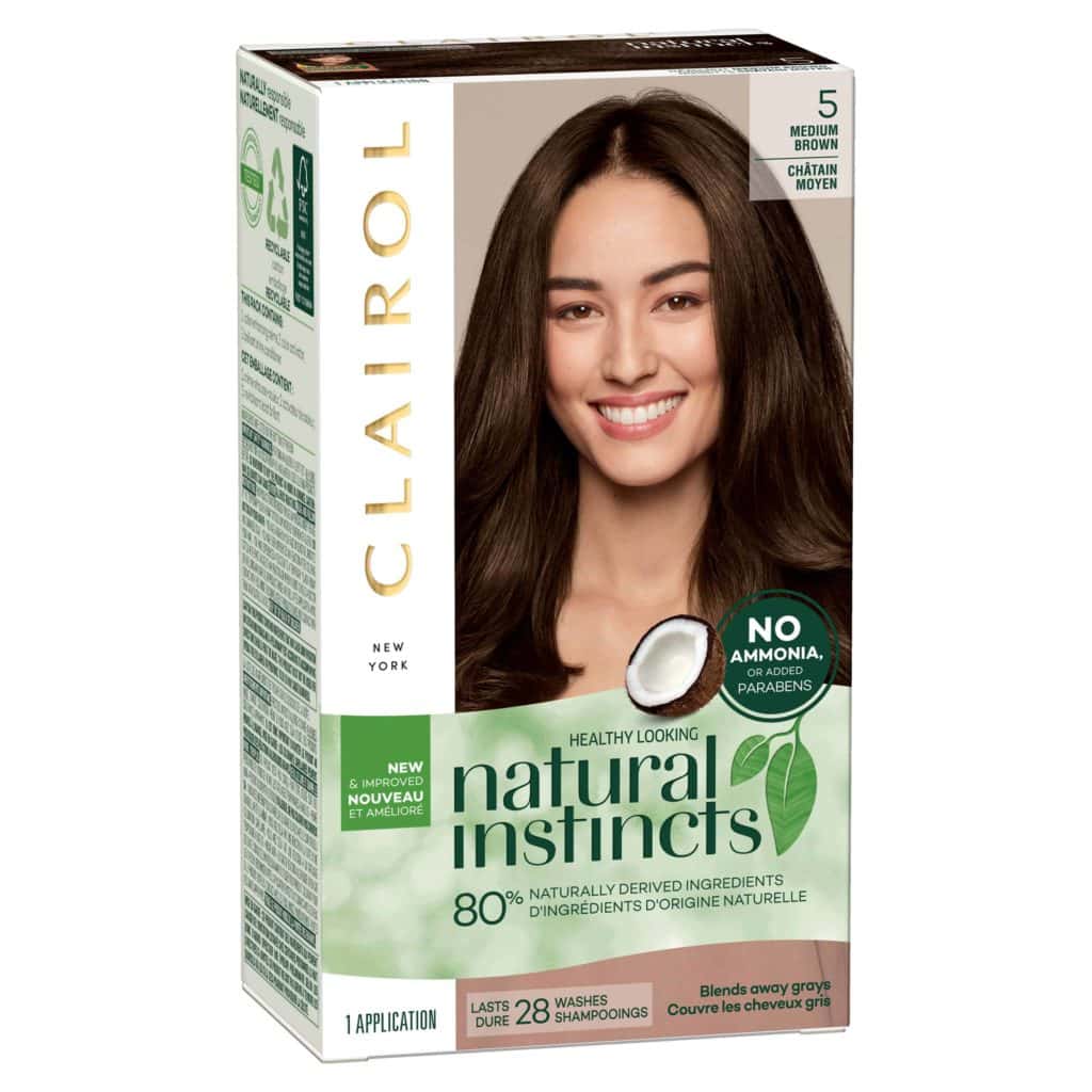 Clairol Natural Instincts - Just The Brunette Shades Review