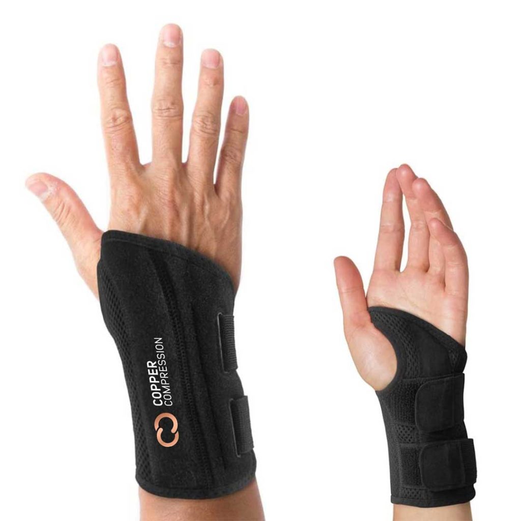 Copper Compression Wrist Brace - Left or Right Review