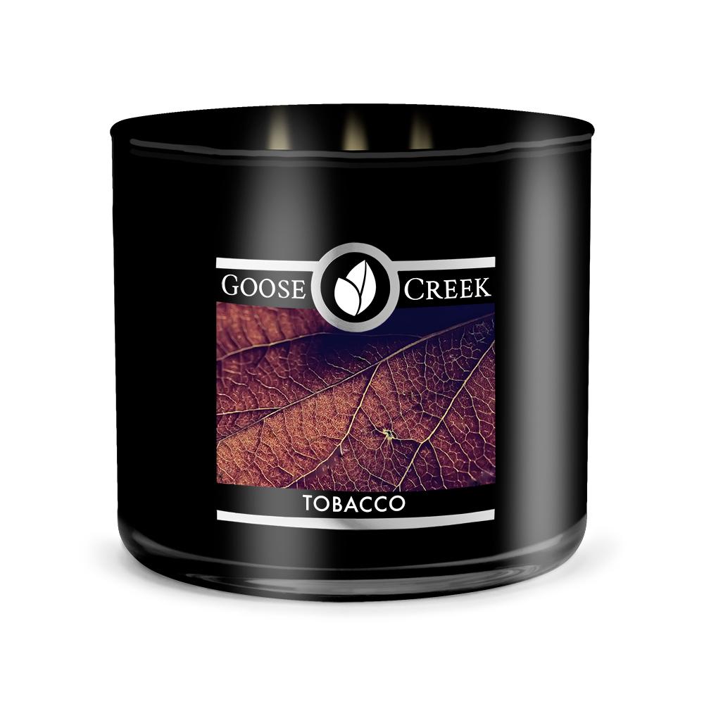 Goose Creek Candles Tobacco Large 3-Wick Candle Review