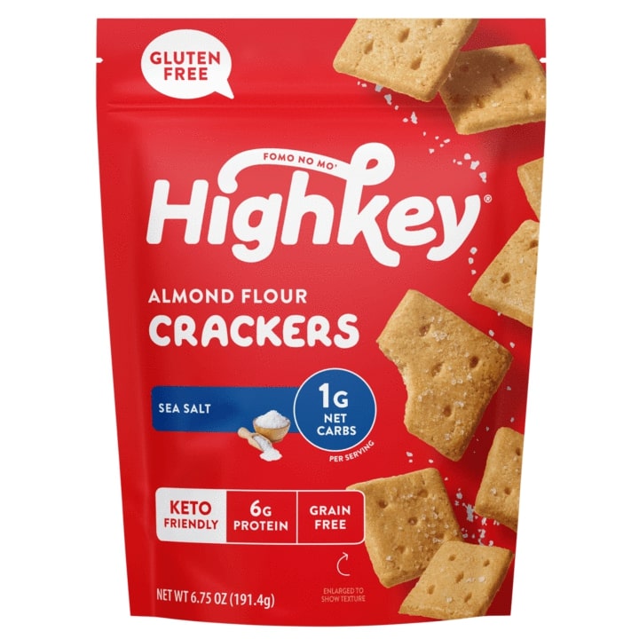 HighKey Almond Flour Crackers: Sea Salt Review