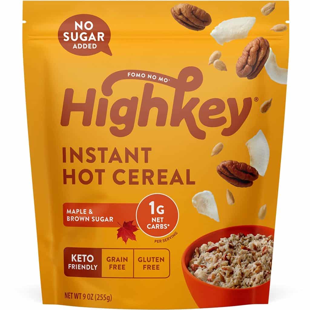 HighKey Hot Cereal: Maple Brown Sugar Review 
