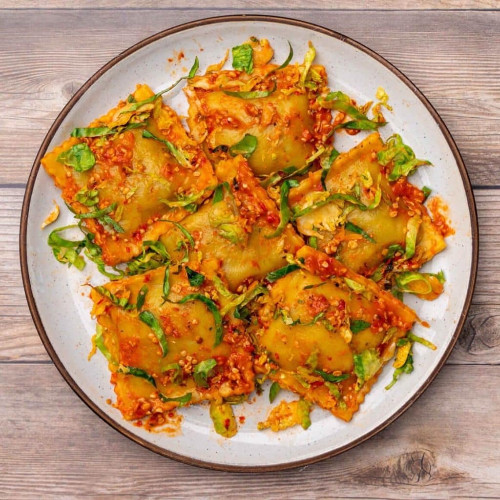 Red Sauce Ravioli + Brussels Review