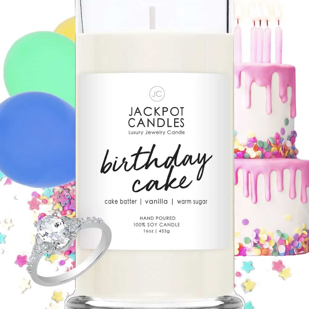 Jackpot Candles Birthday Cake Candle with Jewelry Ring Review