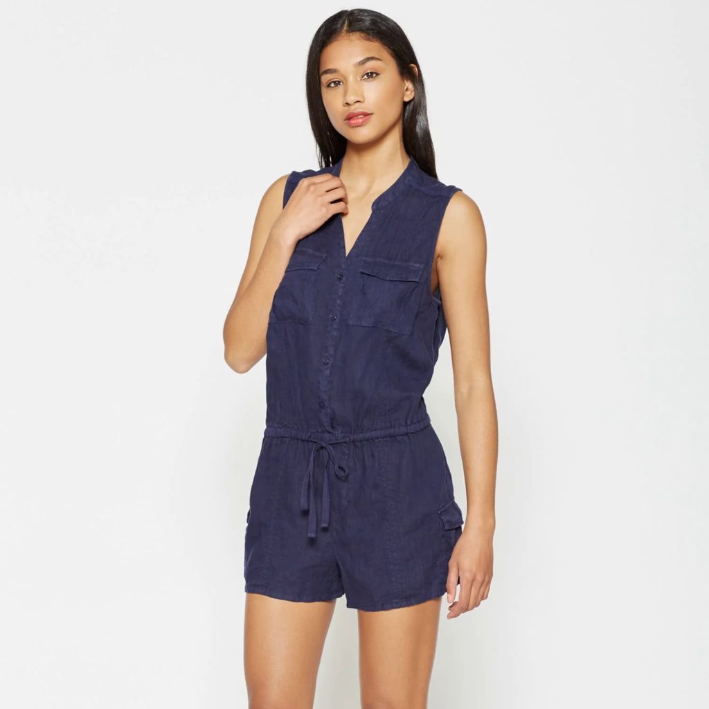 Joie Apoline Linen Romper Reviews