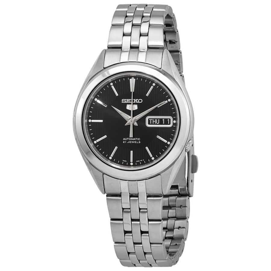 Jomashop Seiko 5 Black Dial Men’s Watch Review