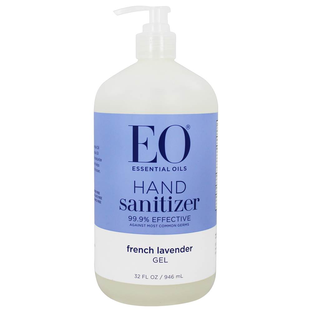 LuckyVitamin EO Products Hand Sanitizer Gel Lavender Review 