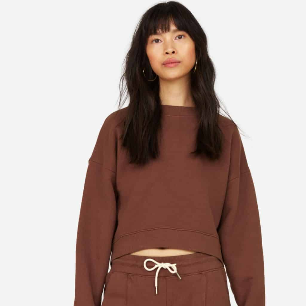 MATE the Label Fleece Crop Sweatshirt Review