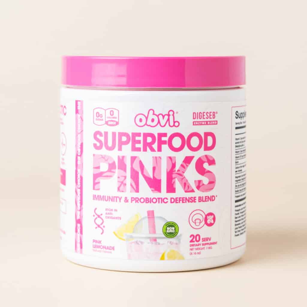 Obvi Superfood Pinks - Pink Lemonade Review
