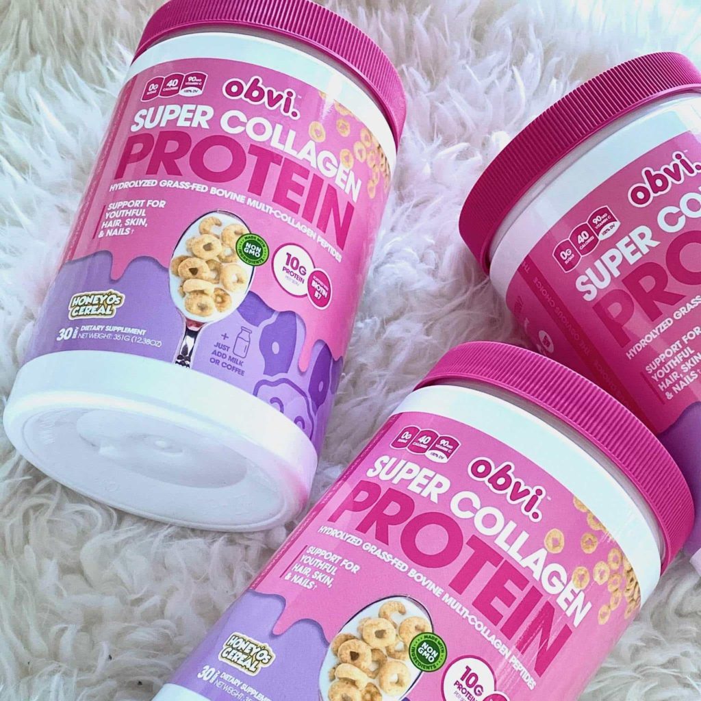 Obvi Super Collagen Protein Powder Honey'Os Cereal Review