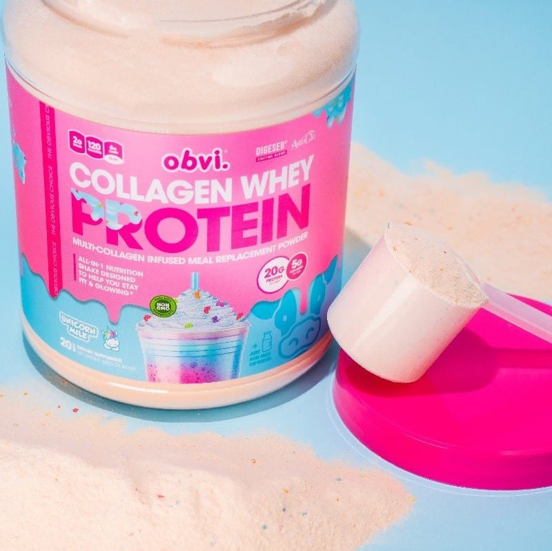 Obvi Collagen Whey Protein Unicorn Milk Review