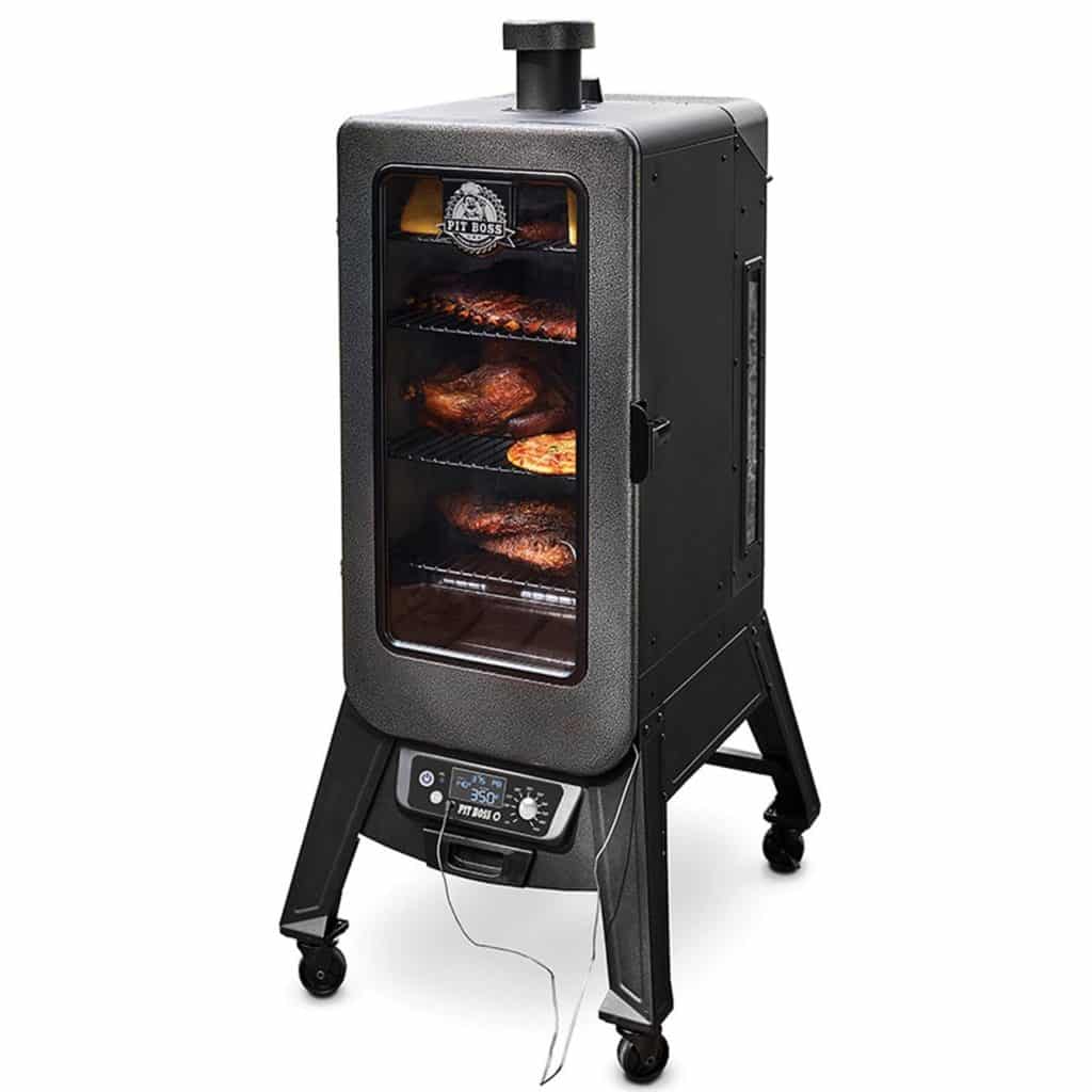 Pit Boss 3-Series Vertical Wood Pellet Smoker - Silver Hammertone Review