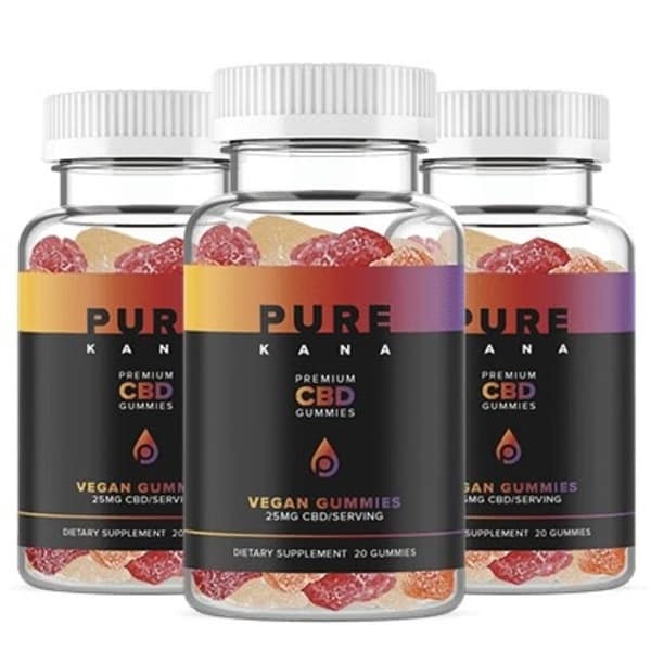 PureKana CBD Vegan Gummies 25mg 3-Pack Review