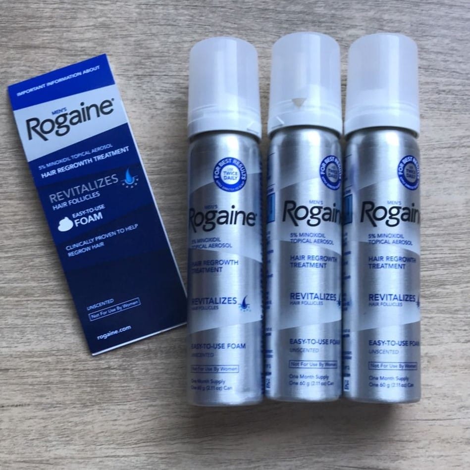 how long does it take for rogaine to regrow hair