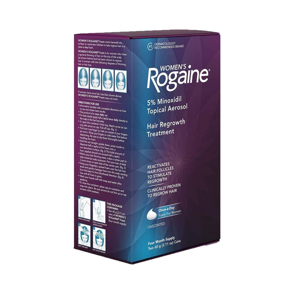 Rogaine Women's ROGAINE® 5% Minoxidil Unscented Foam - 2 Month Supply Review